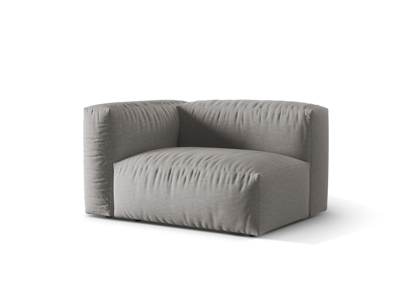 Left Wide Single Seat, "Martina", 1 Seat, 120x106x75