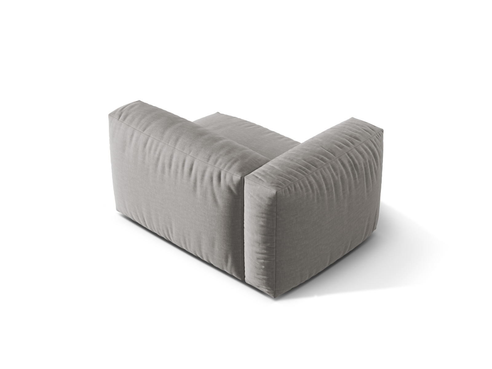 Left Wide Single Seat, "Martina", 1 Seat, 120x106x75