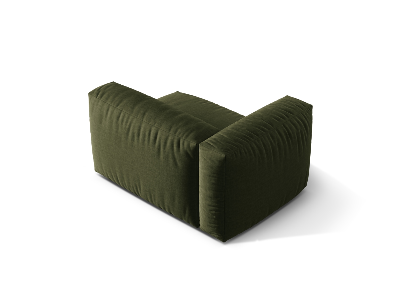 Left Wide Single Seat, "Martina", 1 Seat, 120x106x75