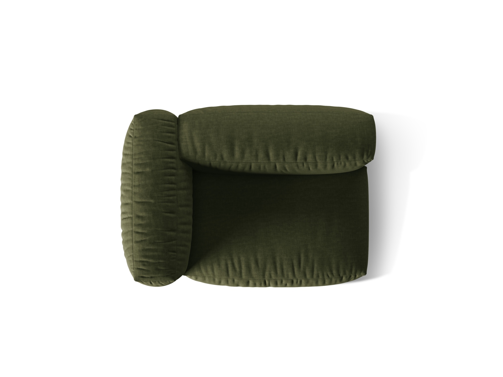Left Wide Single Seat, "Martina", 1 Seat, 120x106x75