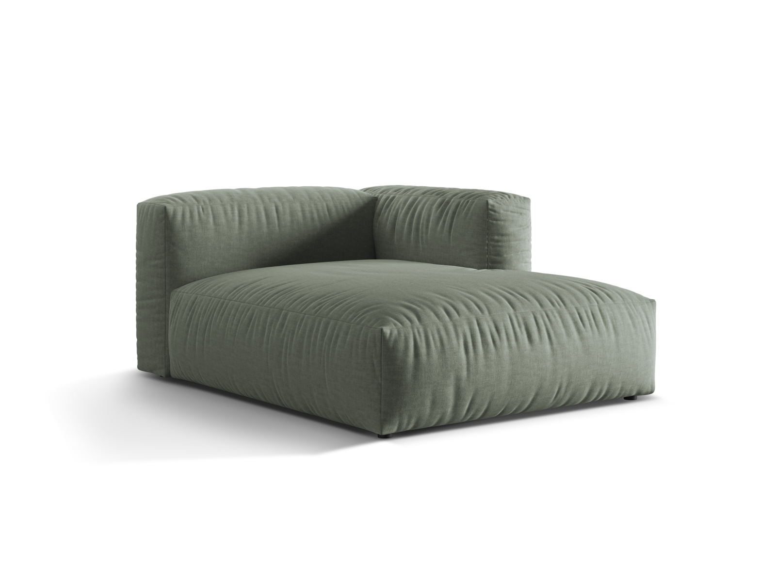 Chaise Longue Right, "Martina", 1 Seat, 120x176x75