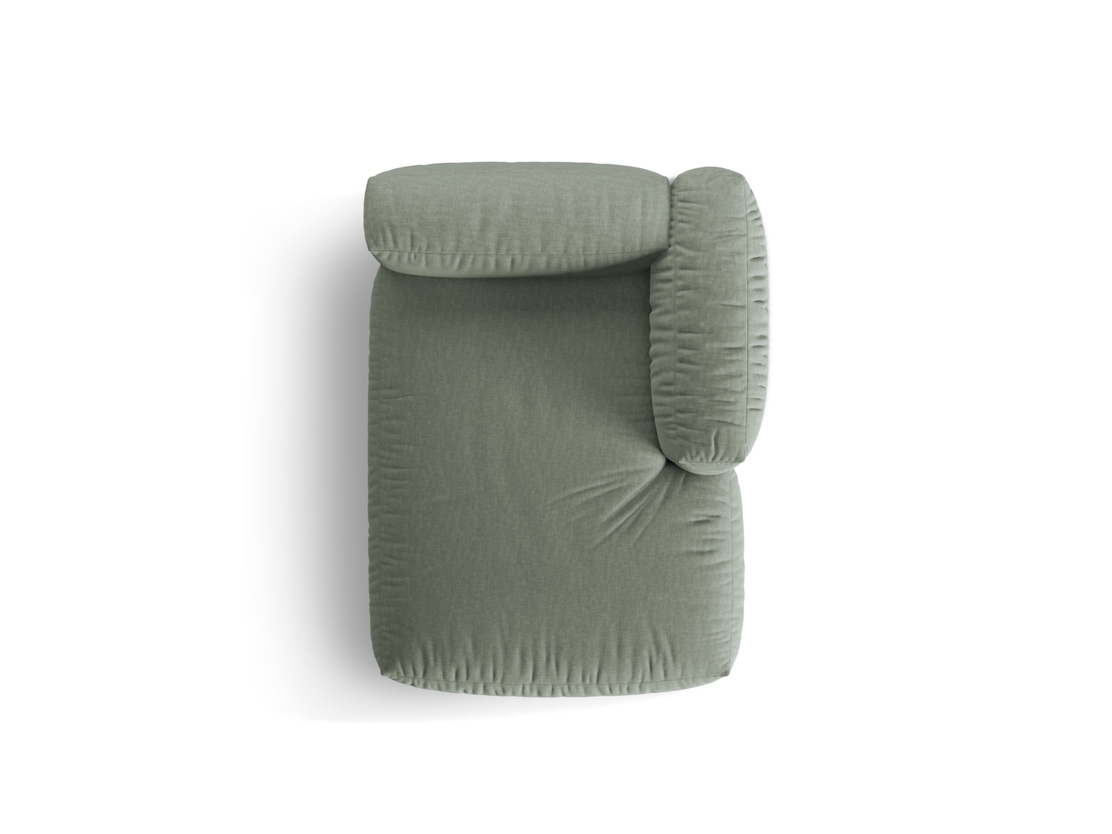 Chaise Longue Right, "Martina", 1 Seat, 120x176x75