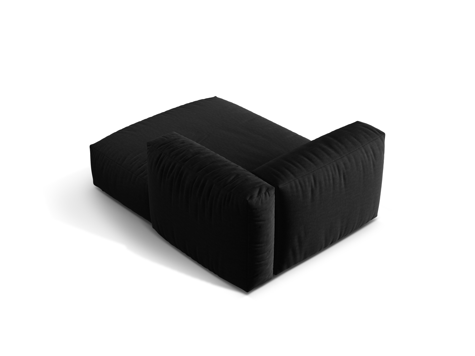Chaise Longue Right, "Martina", 1 Seat, 120x176x75