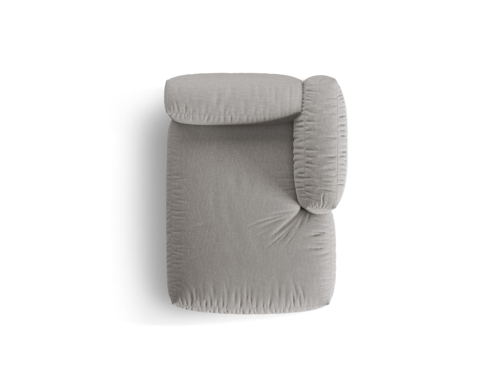 Chaise Longue Right, "Martina", 1 Seat, 120x176x75