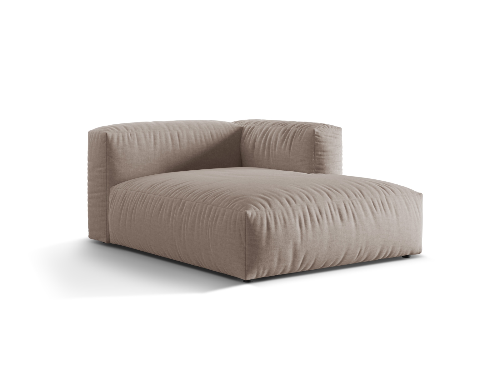 Chaise Longue Right, "Martina", 1 Seat, 120x176x75
