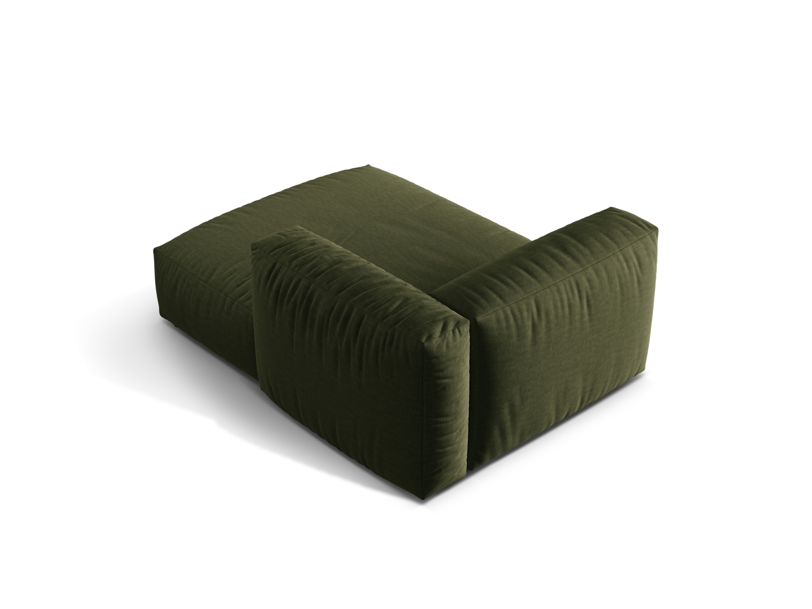 Chaise Longue Right, "Martina", 1 Seat, 120x176x75