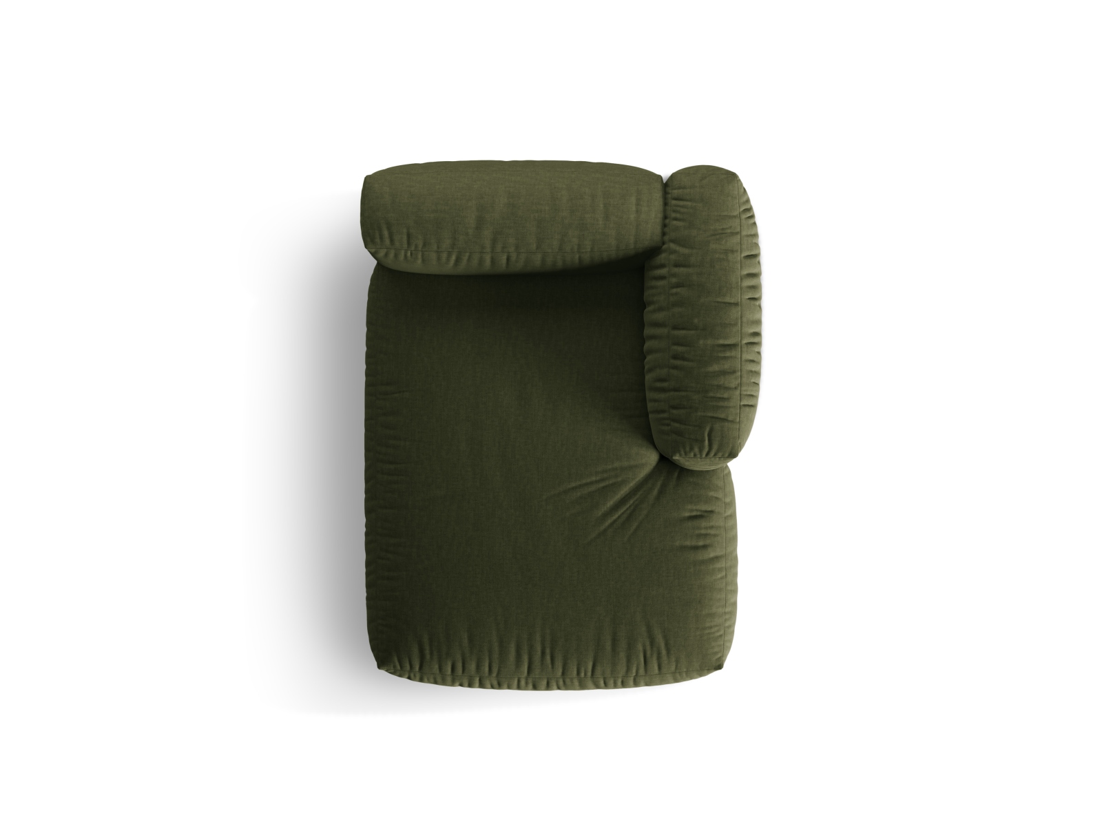 Chaise Longue Right, "Martina", 1 Seat, 120x176x75