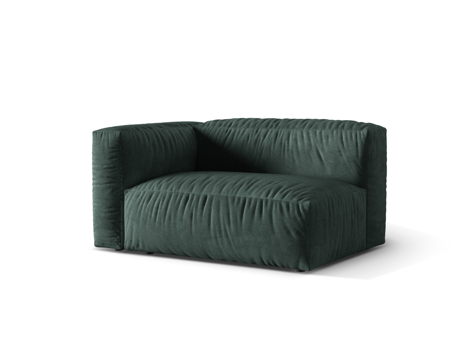 Left Double Seat, "Martina", 1 Seat, 160x106x75