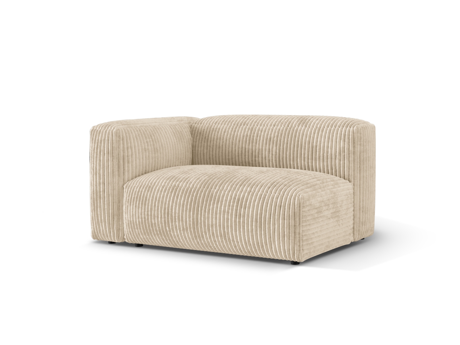 Left Double Seat, "Martina", 1 Seat, 160x106x75