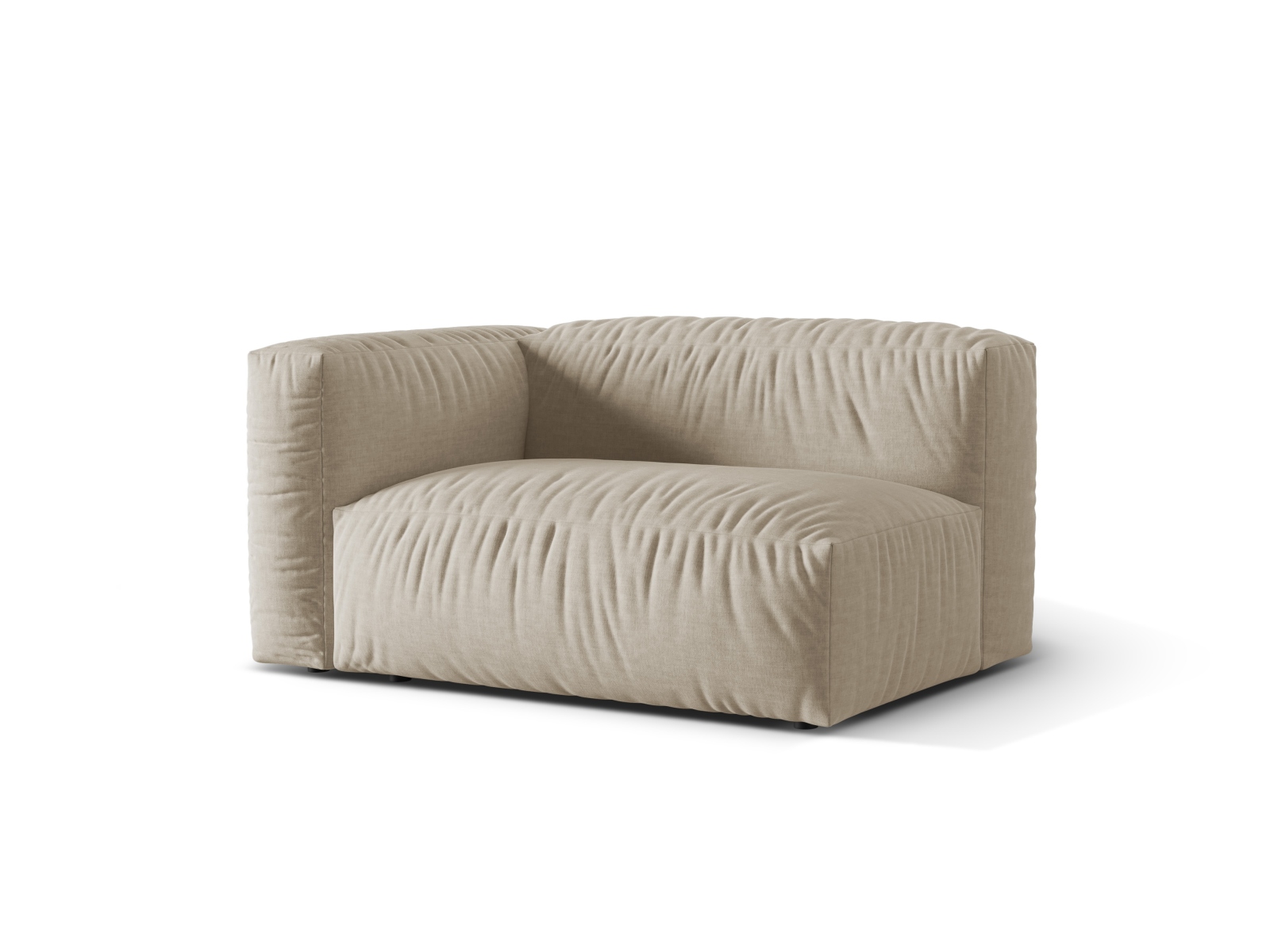 Left Double Seat, "Martina", 1 Seat, 160x106x75