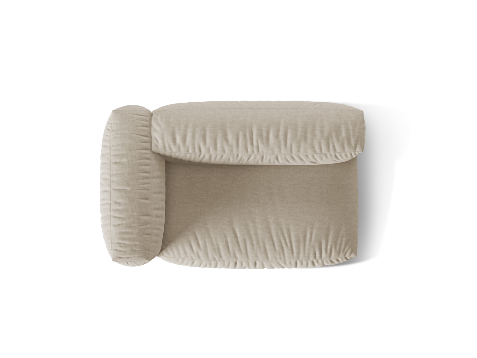 Left Double Seat, "Martina", 1 Seat, 160x106x75