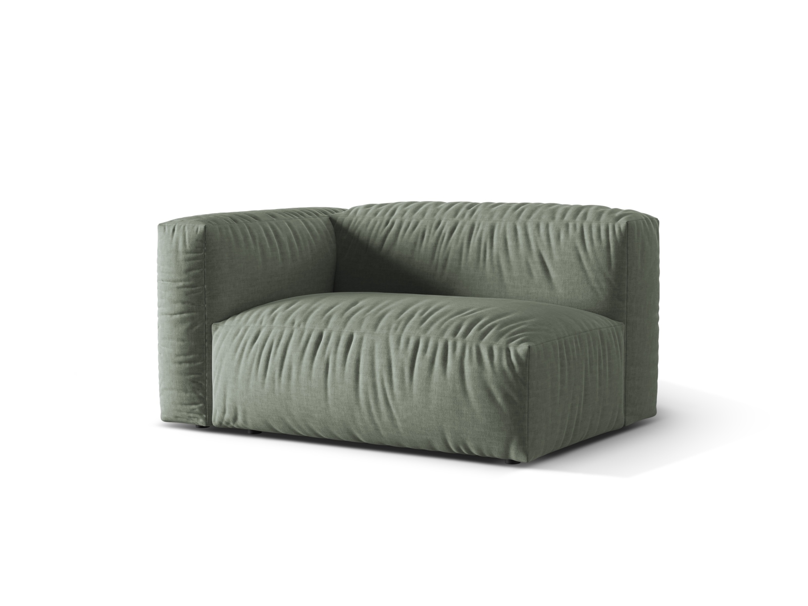 Left Double Seat, "Martina", 1 Seat, 160x106x75