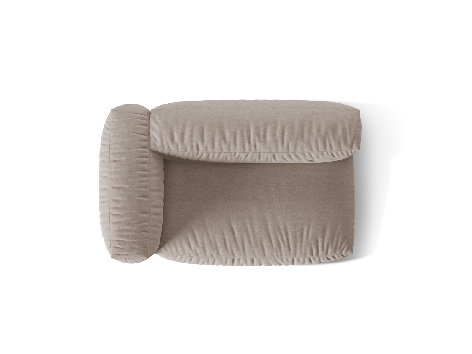 Left Double Seat, "Martina", 1 Seat, 160x106x75
