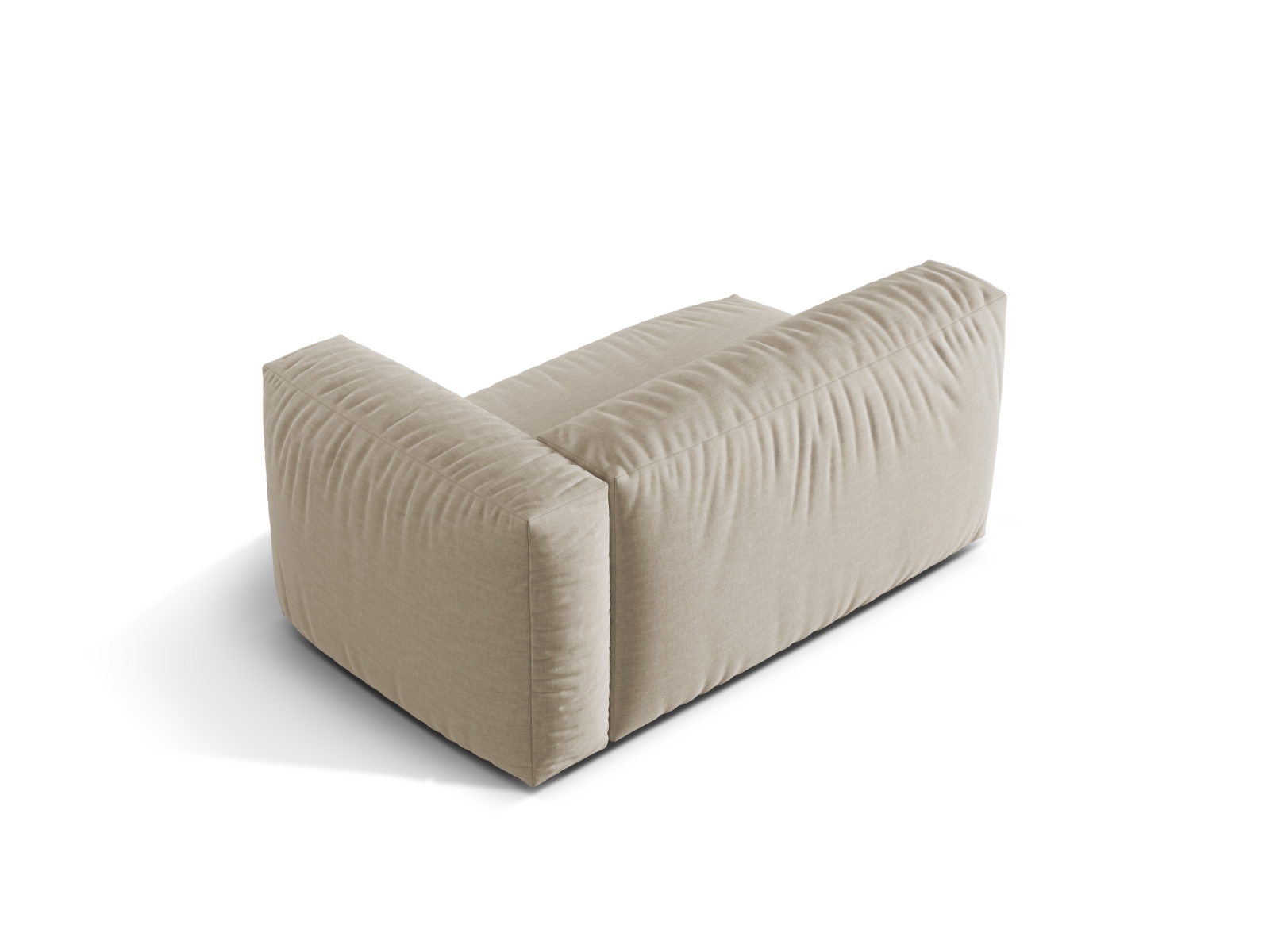 Right Double Seat, "Martina", 1 Seat, 160x106x75