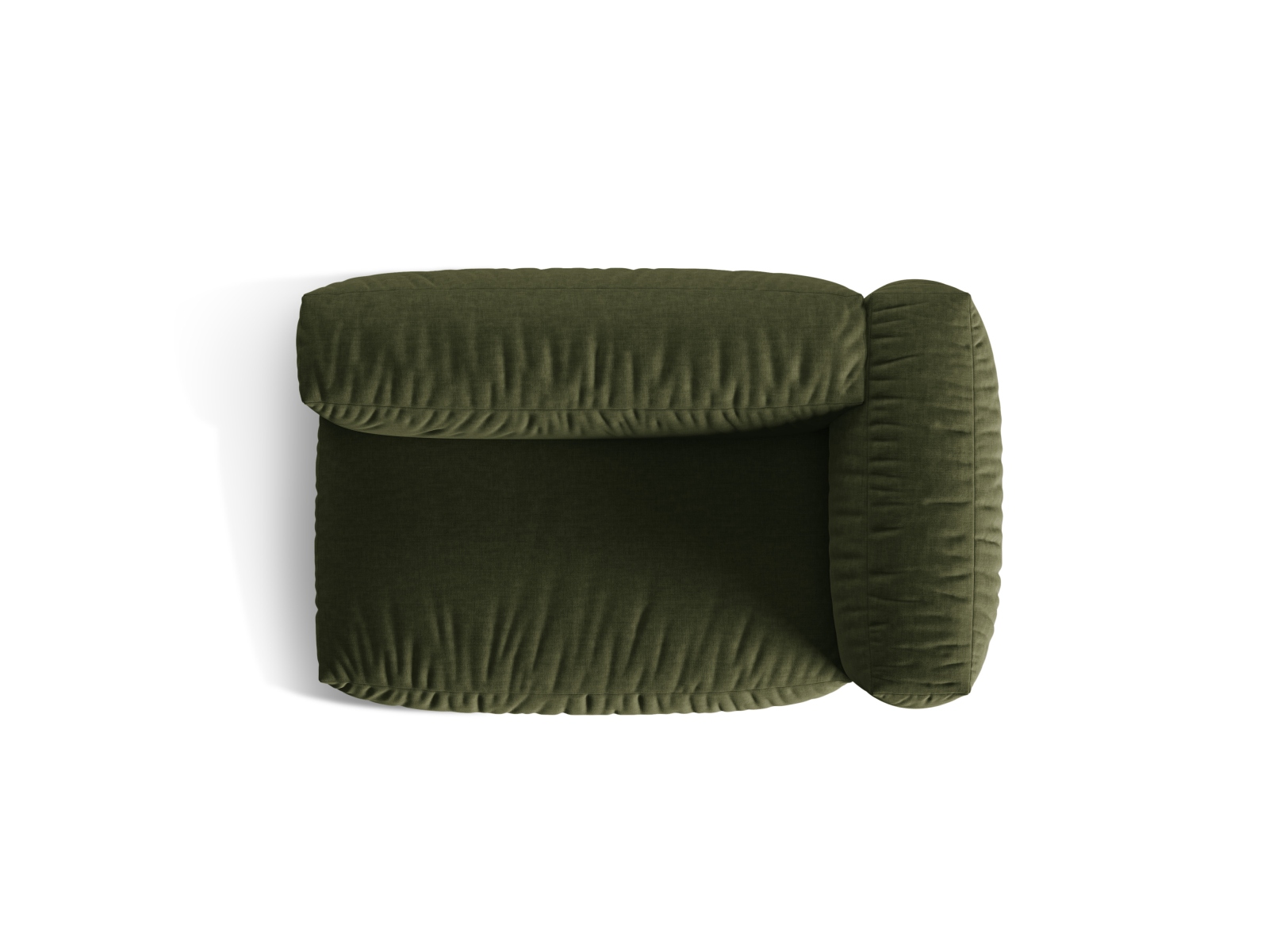 Right Double Seat, "Martina", 1 Seat, 160x106x75