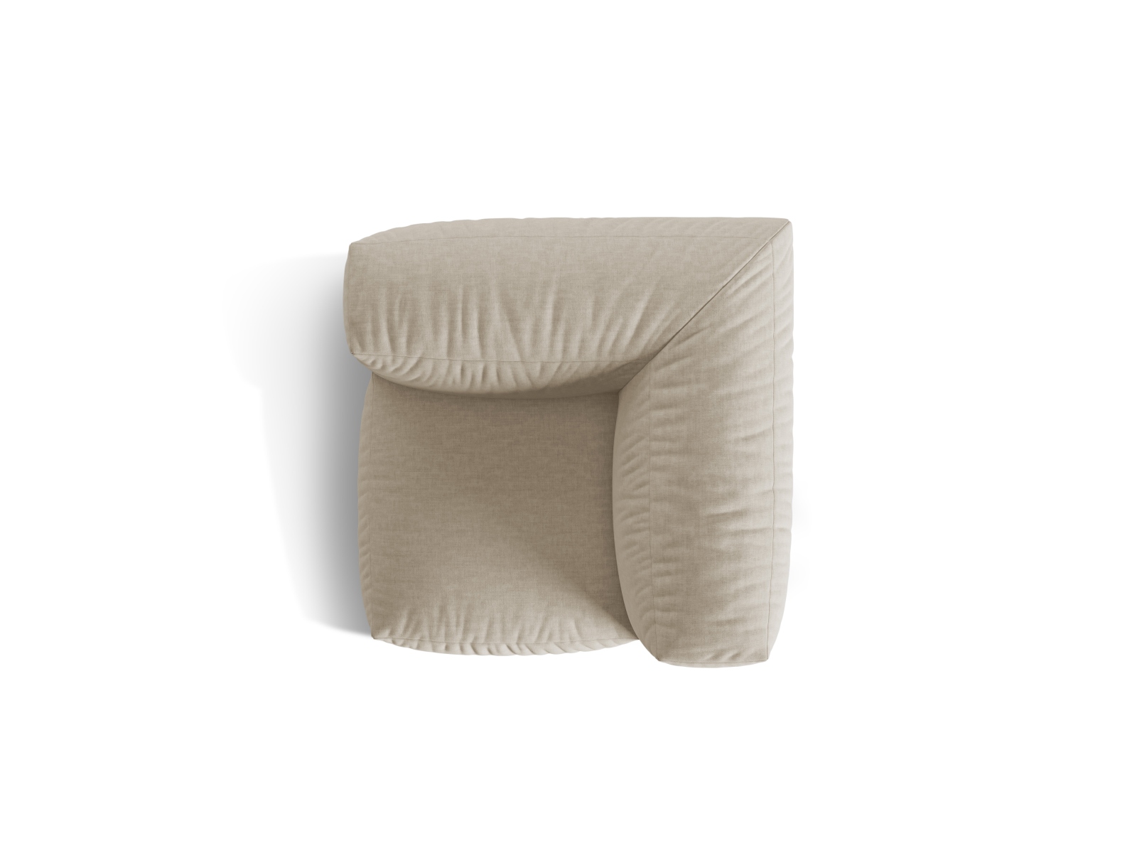 Corner Modul, "Martina", 1 Seat, 106x106x75