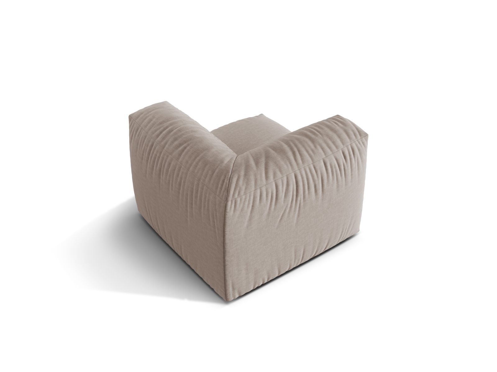 Corner Modul, "Martina", 1 Seat, 106x106x75