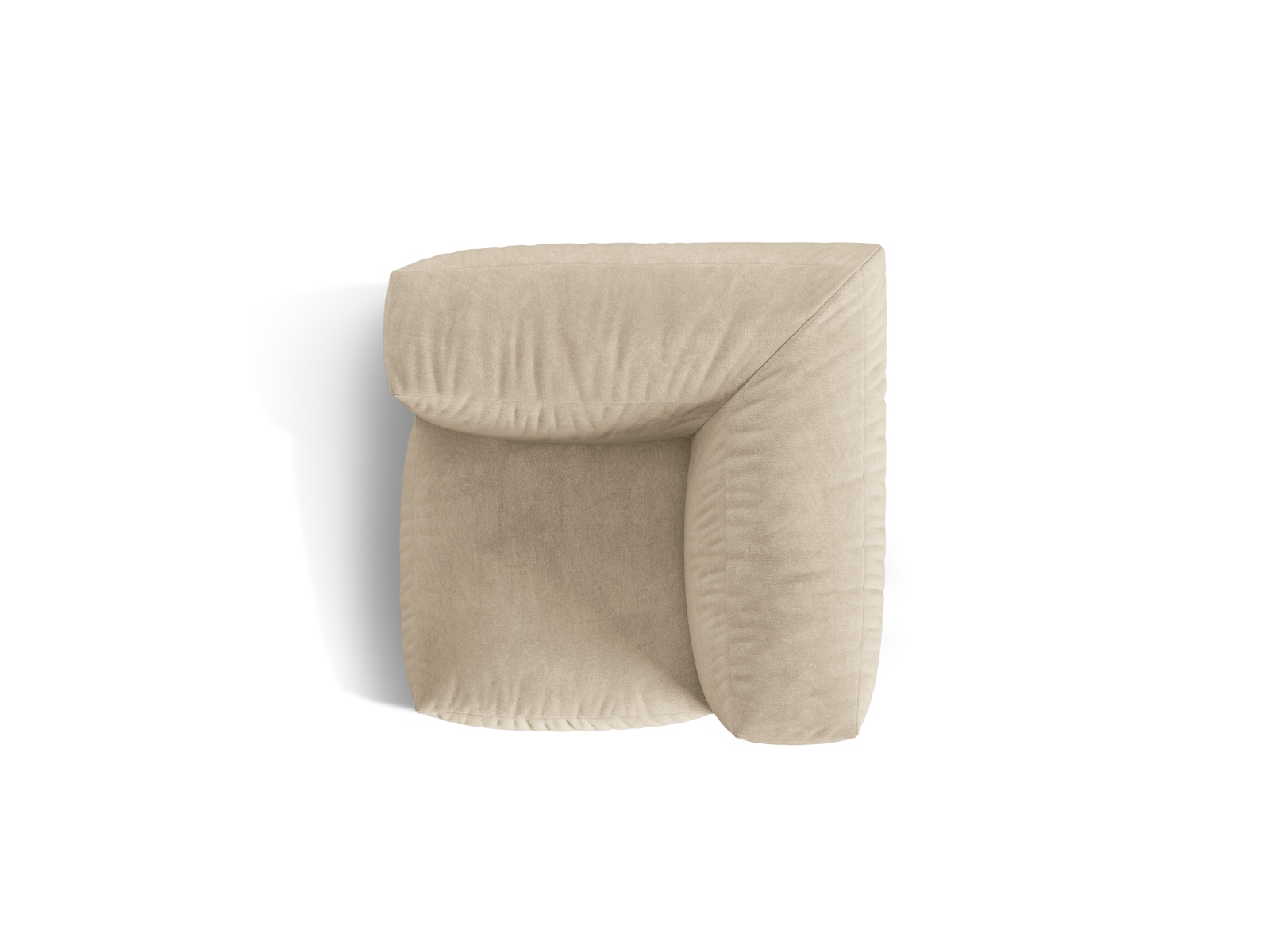 Corner Modul, "Martina", 1 Seat, 106x106x75