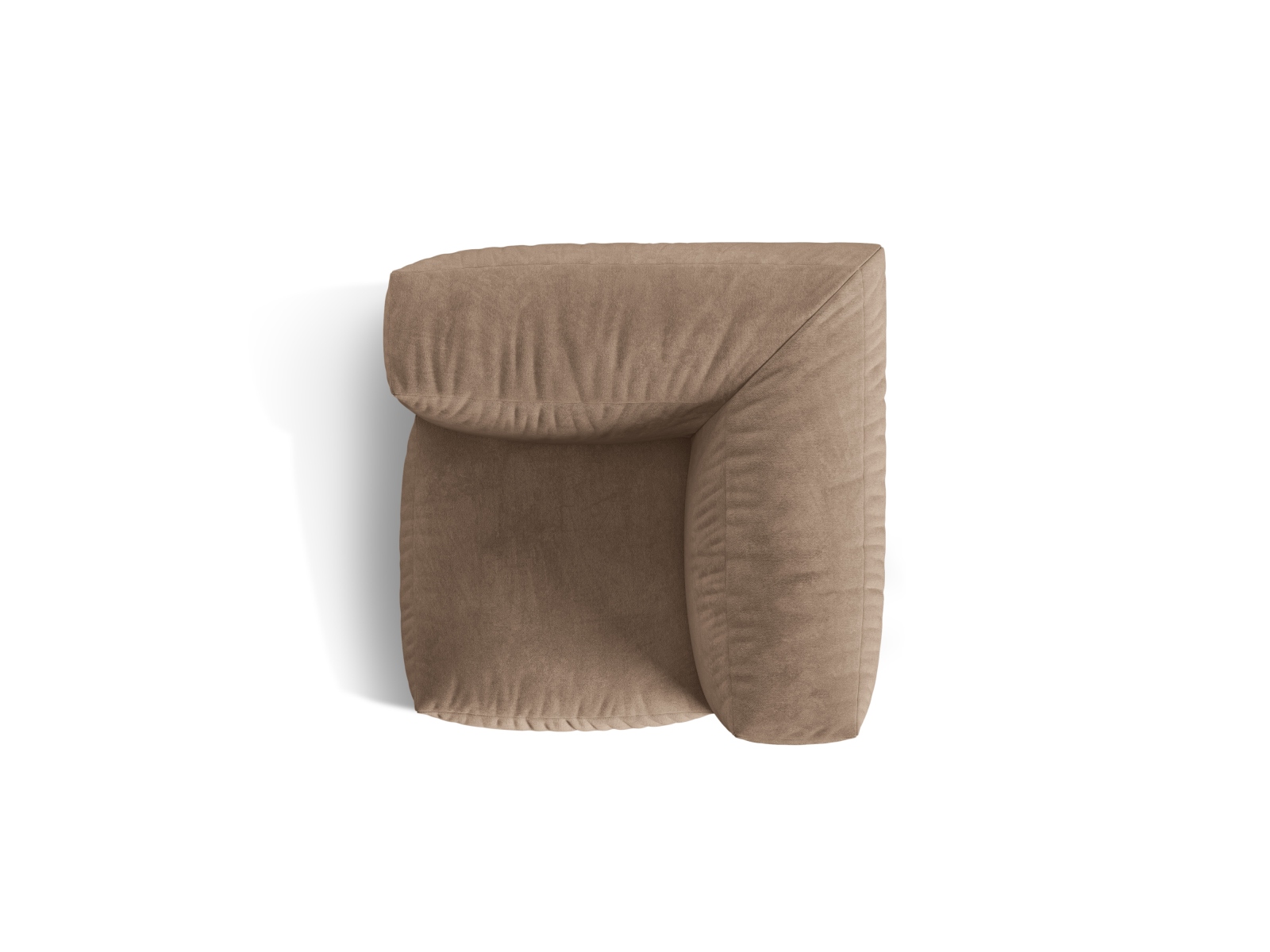 Corner Modul, "Martina", 1 Seat, 106x106x75
