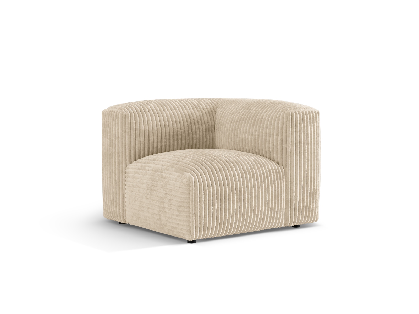 Corner Modul, "Martina", 1 Seat, 106x106x75