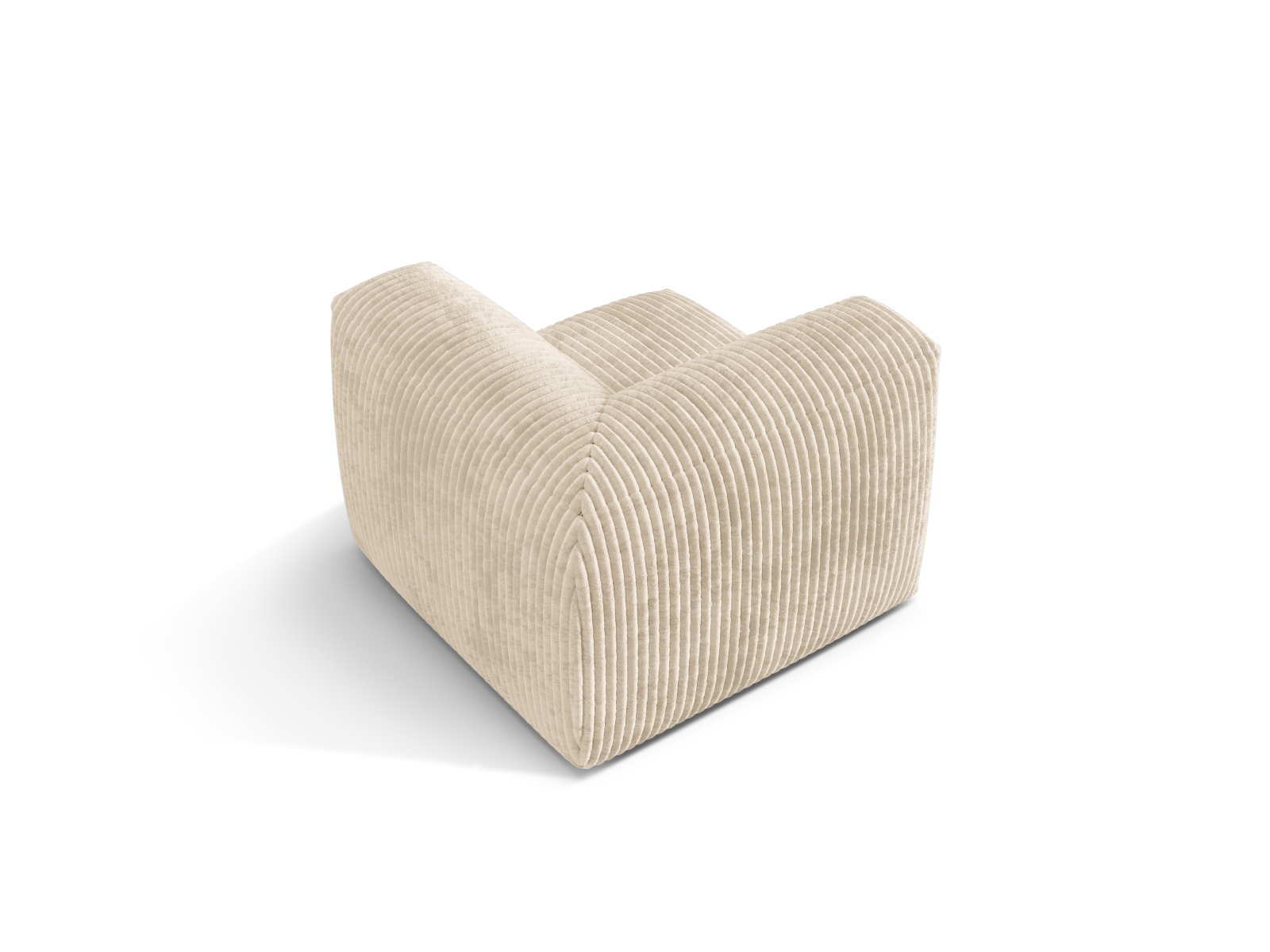 Corner Modul, "Martina", 1 Seat, 106x106x75