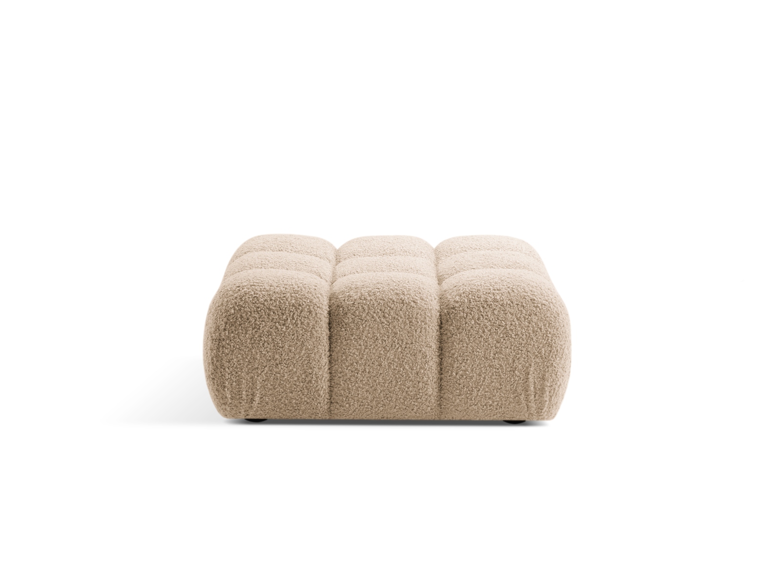 Boucle Pouf, "Bellis", 1 Seat, 94x94x43