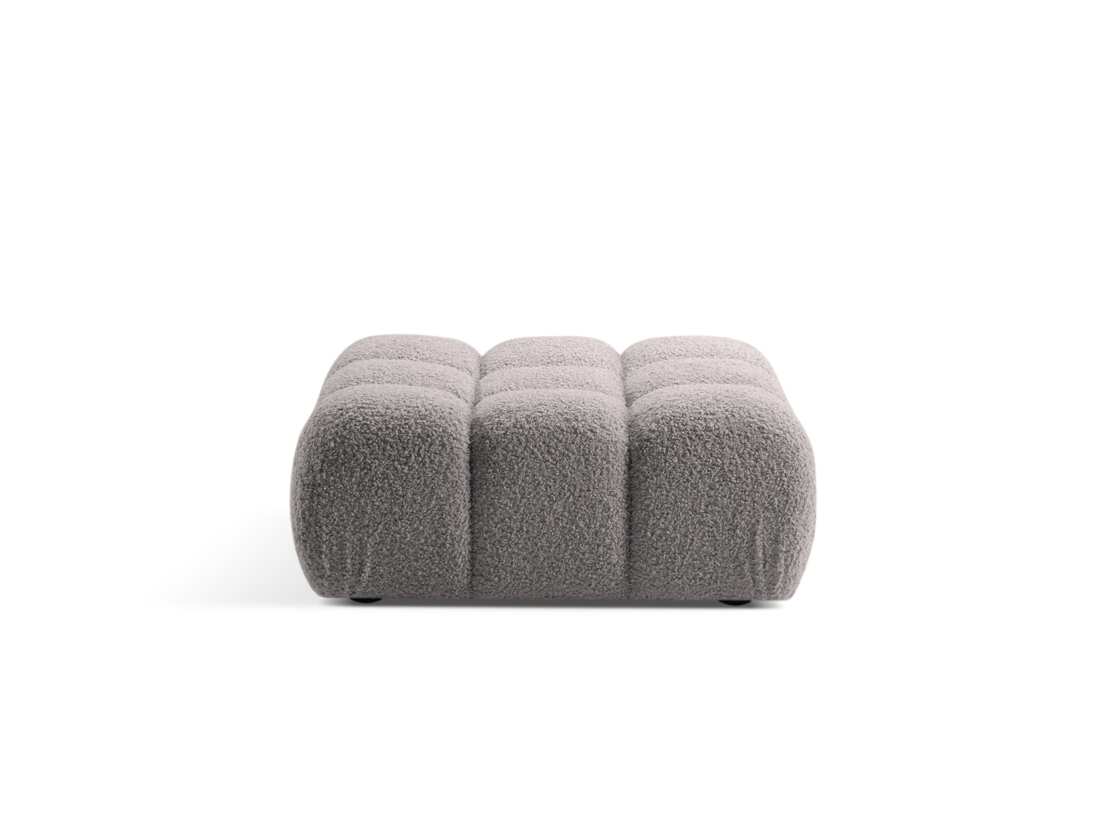 Boucle Pouf, "Bellis", 1 Seat, 94x94x43