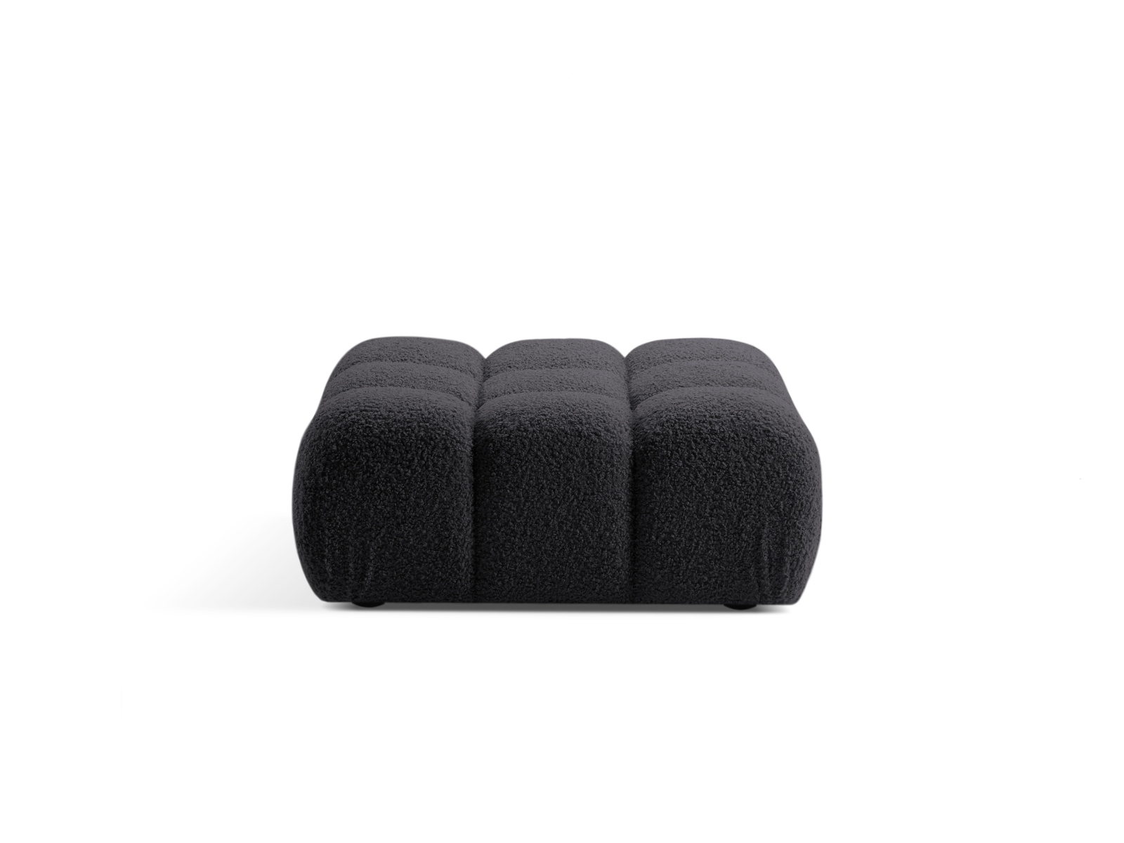 Boucle Pouf, "Bellis", 1 Seat, 94x94x43