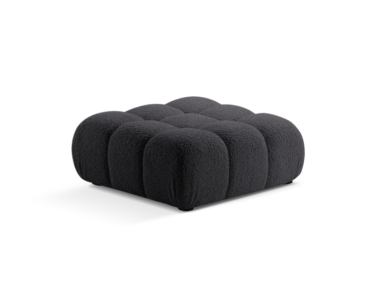 Boucle Pouf, "Bellis", 1 Seat, 94x94x43