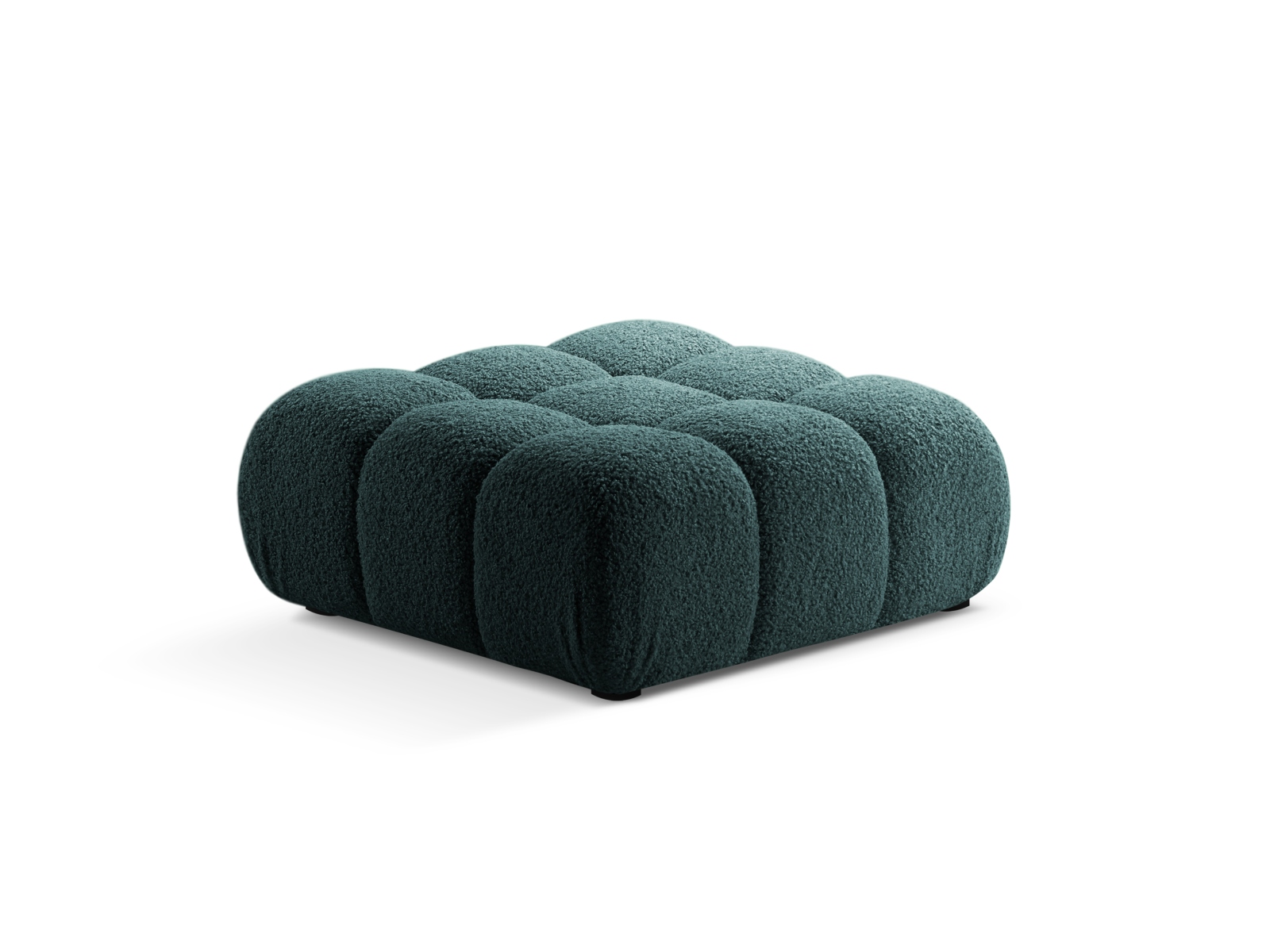 Boucle Pouf, "Bellis", 1 Seat, 94x94x43