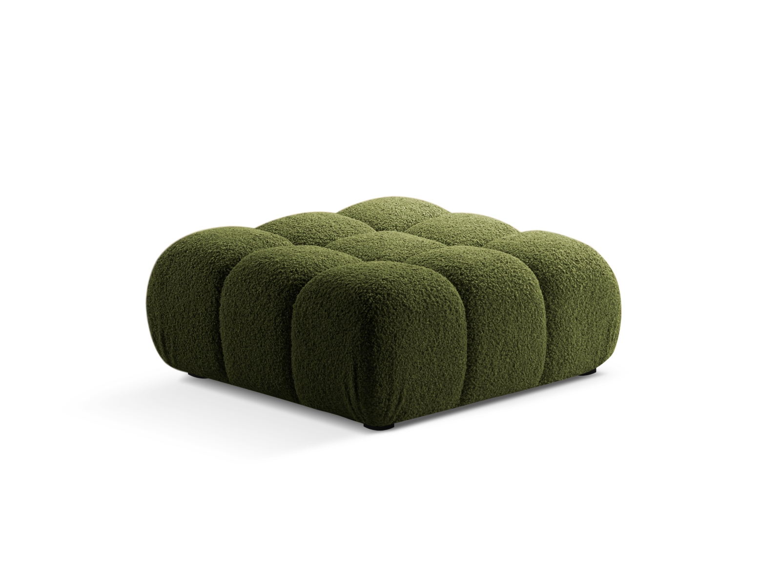 Boucle Pouf, "Bellis", 1 Seat, 94x94x43