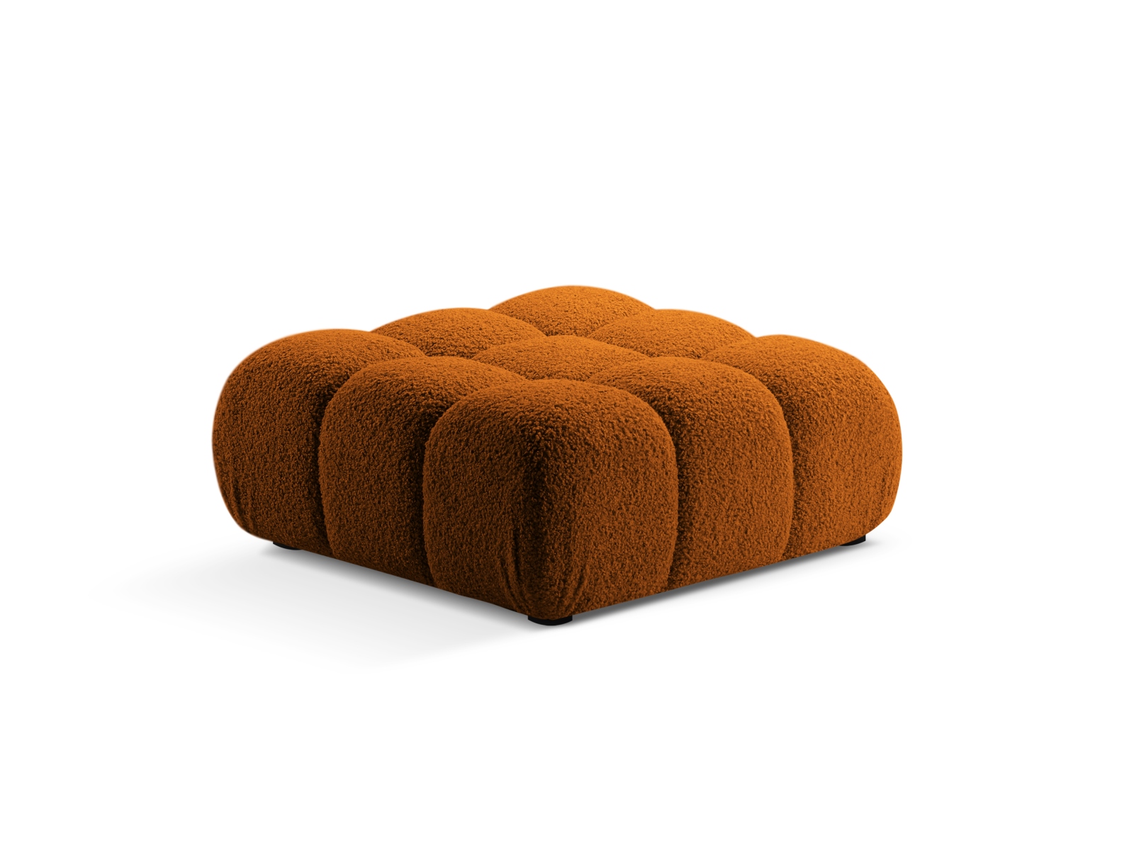 Boucle Pouf, "Bellis", 1 Seat, 94x94x43