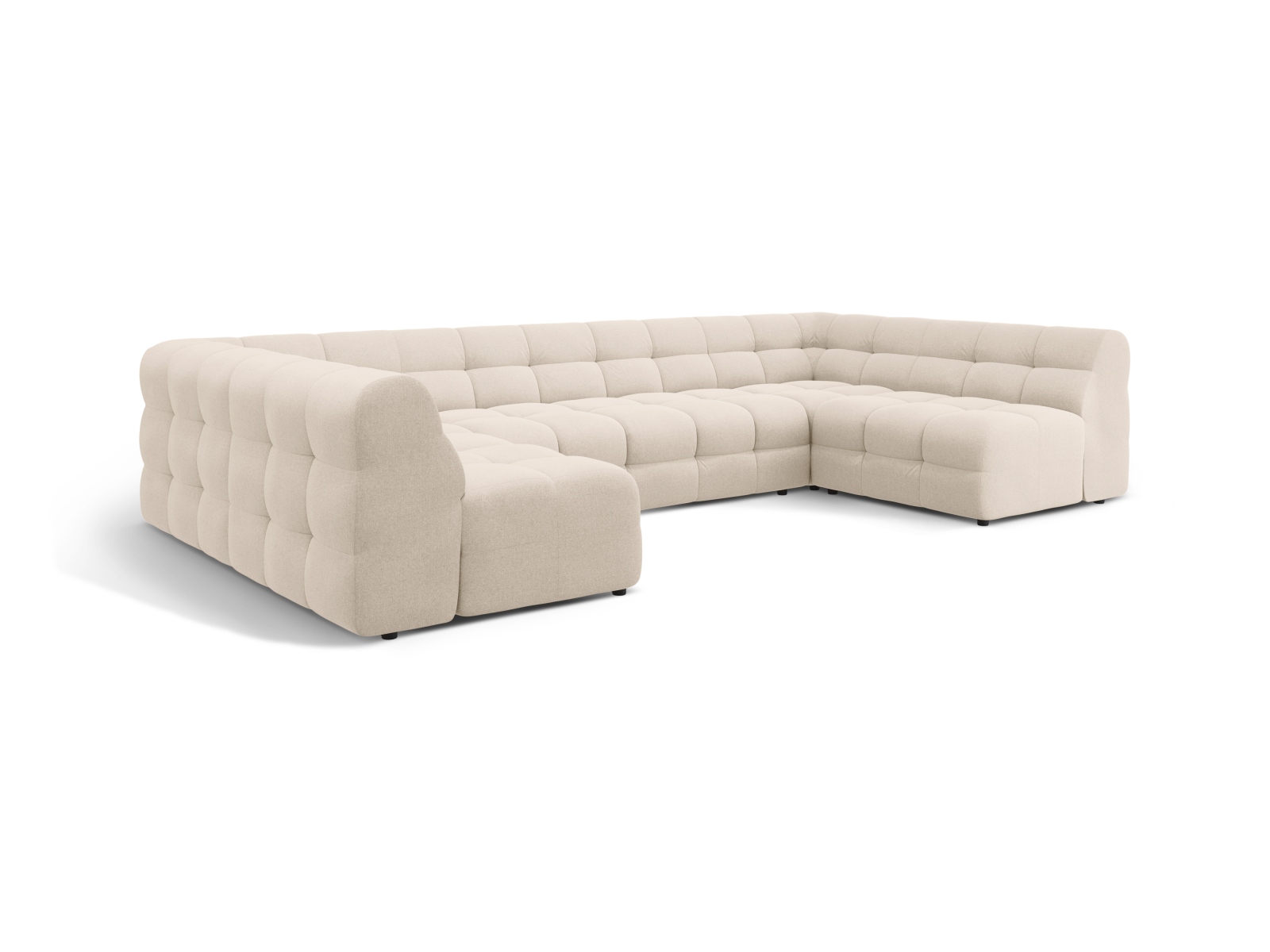 Panoramic Sofa, "Kendal", 7 Seats, 372x203x79