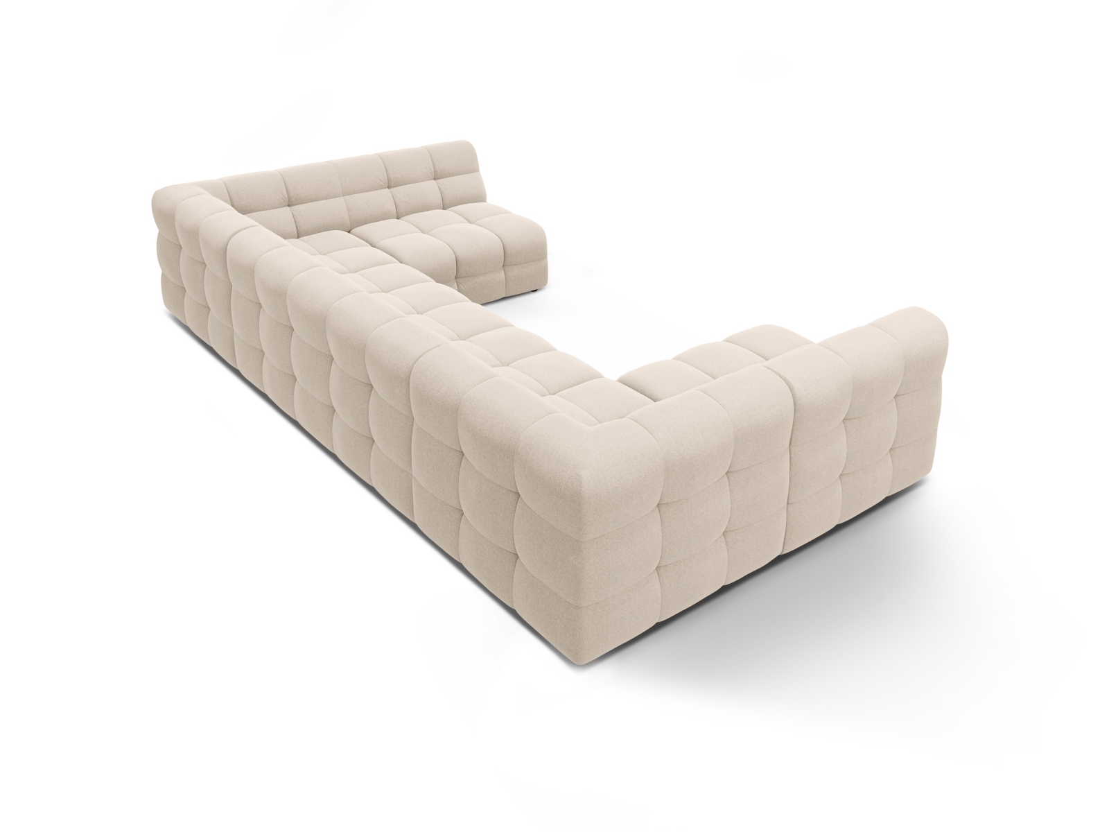 Panoramic Sofa, "Kendal", 7 Seats, 372x203x79