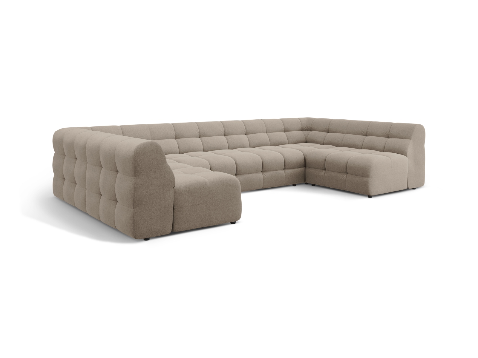 Panoramic Sofa, "Kendal", 7 Seats, 372x203x79