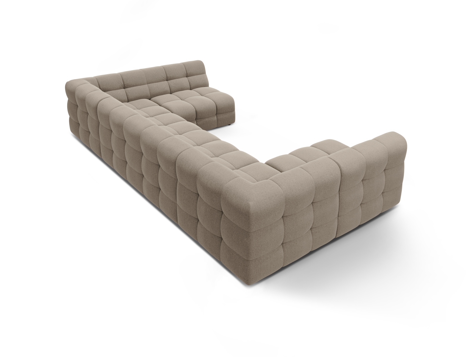 Panoramic Sofa, "Kendal", 7 Seats, 372x203x79