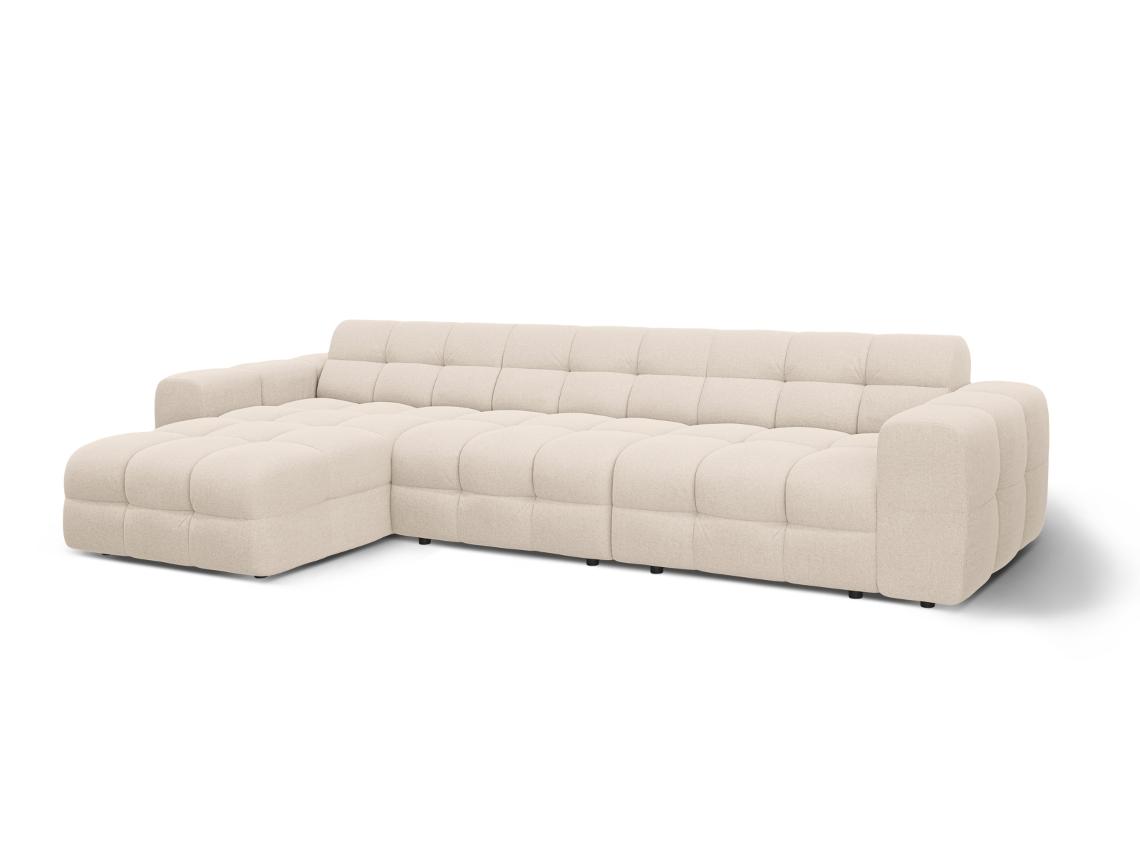 Left Corner Sofa, "Kendal", 5 Seats, 357x173x79