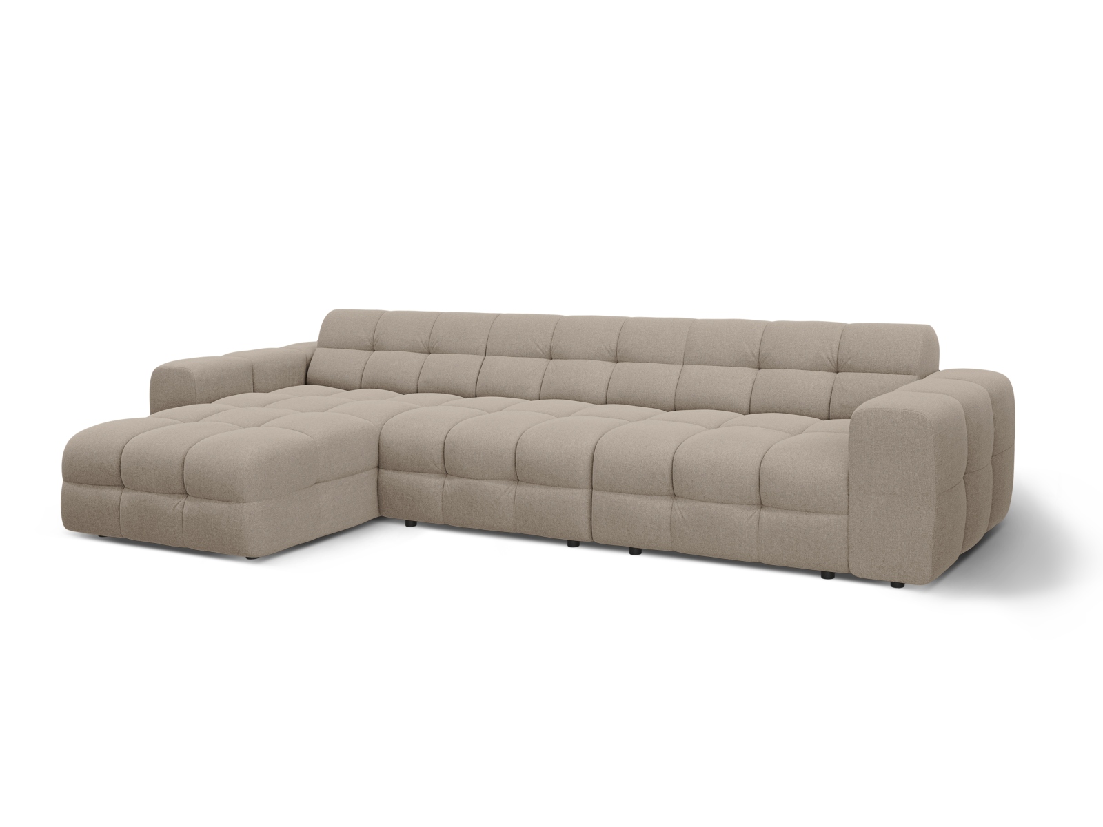 Left Corner Sofa, "Kendal", 5 Seats, 357x173x79