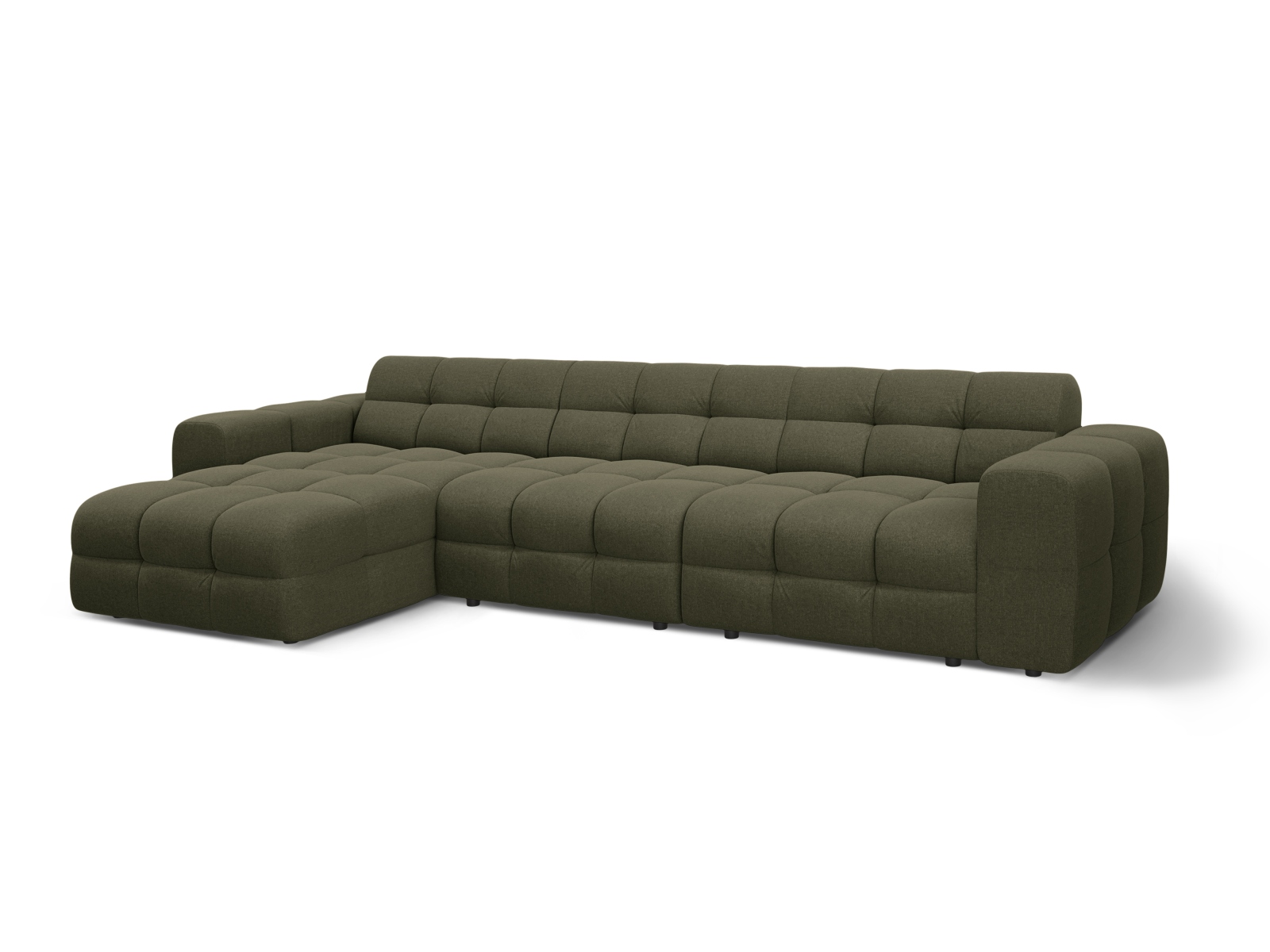 Left Corner Sofa, "Kendal", 5 Seats, 357x173x79
