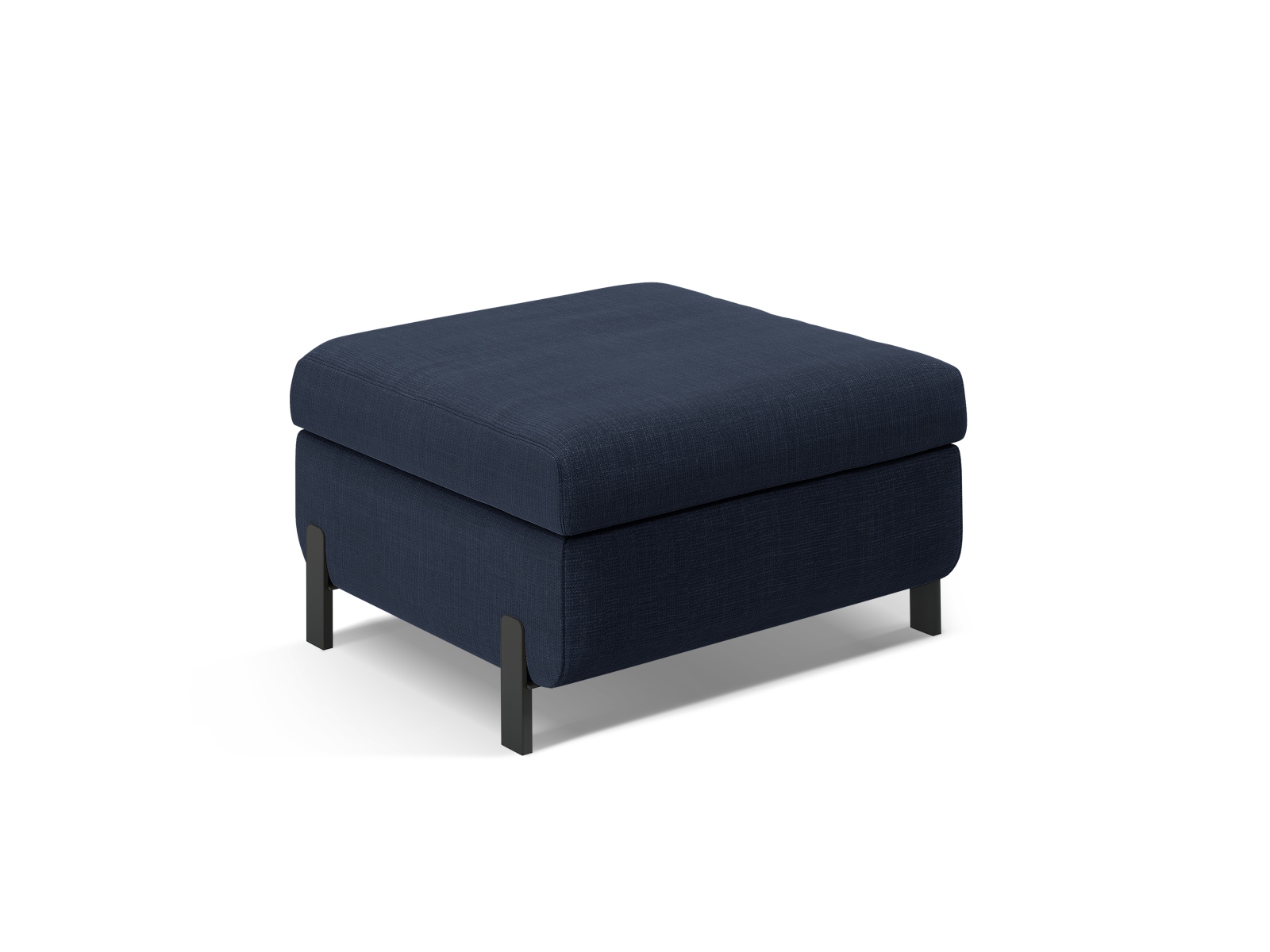Pouf with Box, "Gloria", 1 Seat, 92x76x51