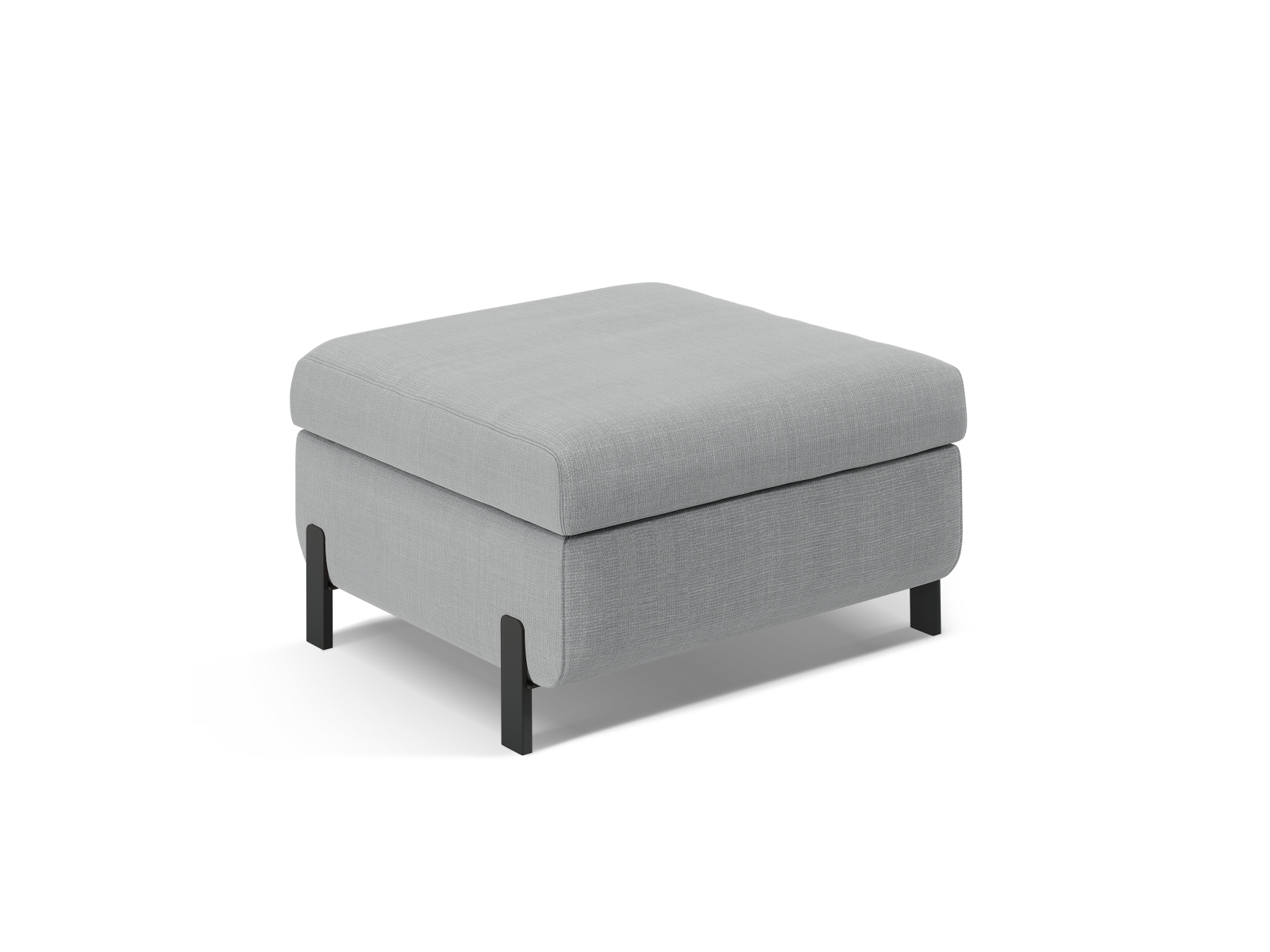 Pouf with Box, "Gloria", 1 Seat, 92x76x51