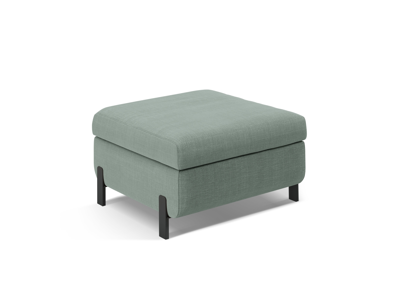 Pouf with Box, "Gloria", 1 Seat, 92x76x51