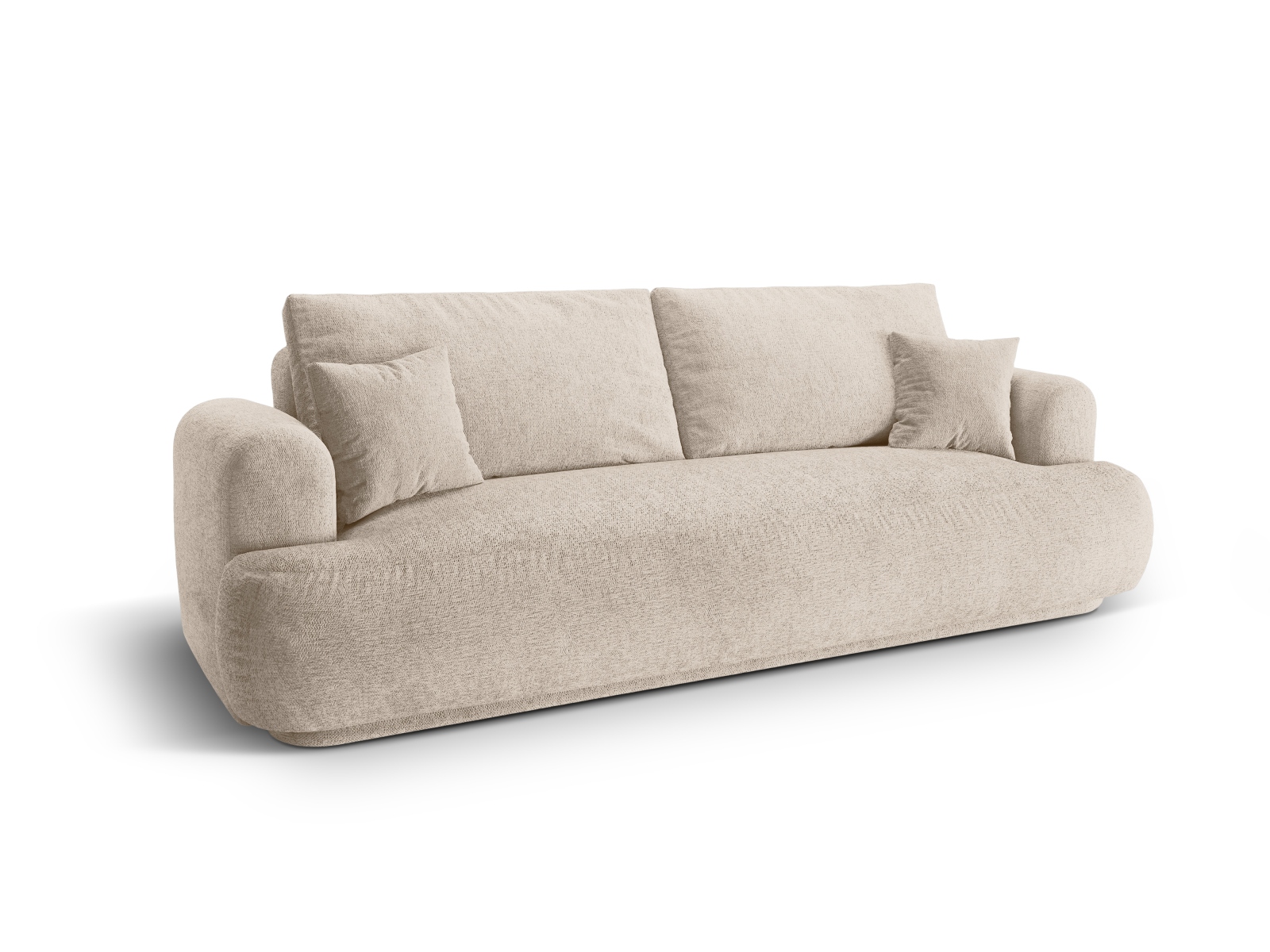 Sofa With Bed Function And Box, "Ella", 3 Seats, 253x108x88