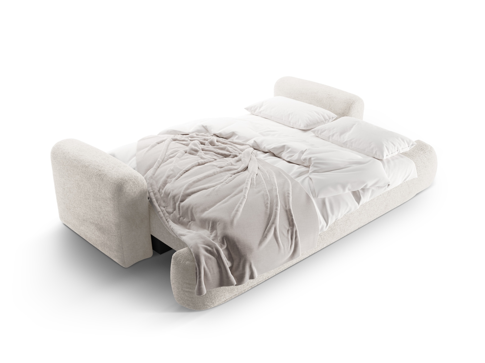 Sofa With Bed Function And Box, "Ella", 3 Seats, 253x108x88