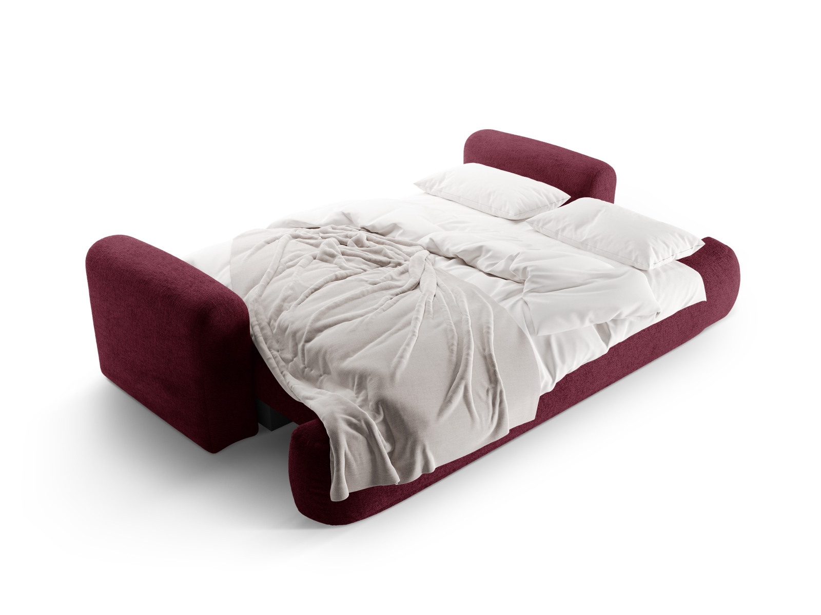 Sofa With Bed Function And Box, "Ella", 3 Seats, 253x108x88