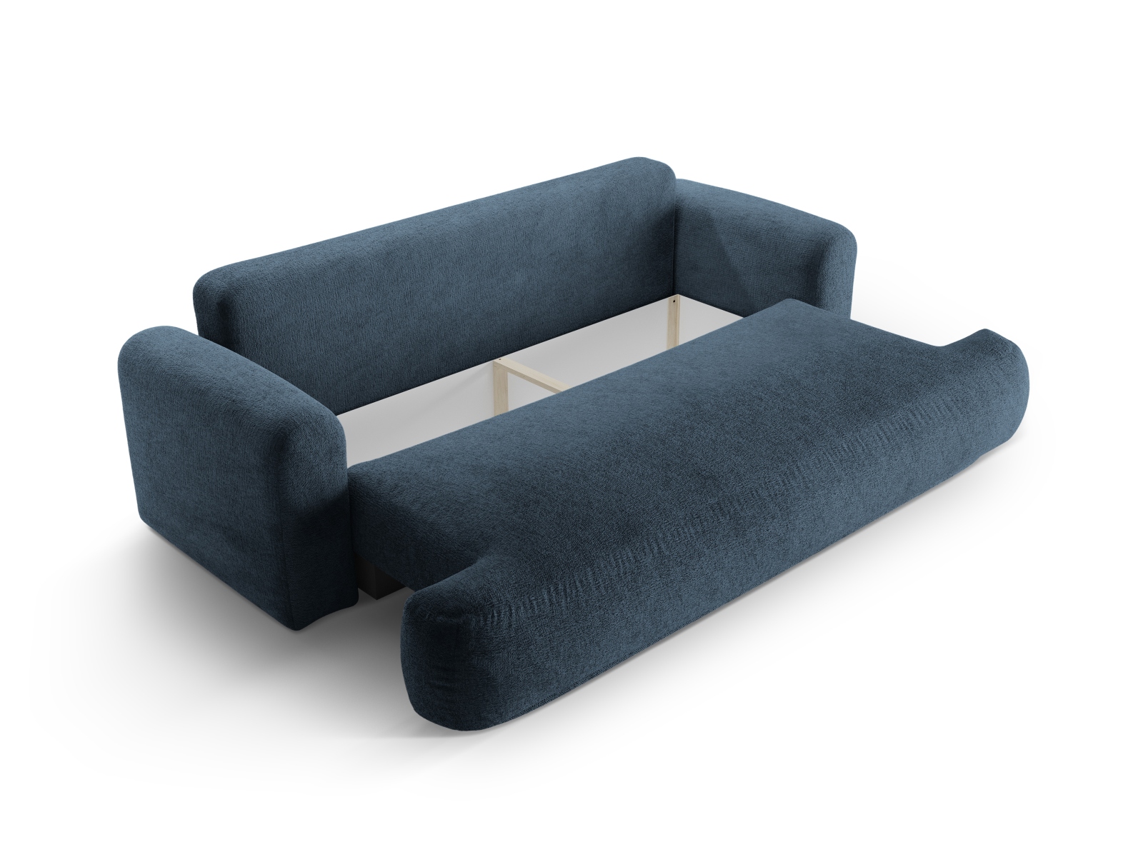 Sofa With Bed Function And Box, "Ella", 3 Seats, 253x108x88
