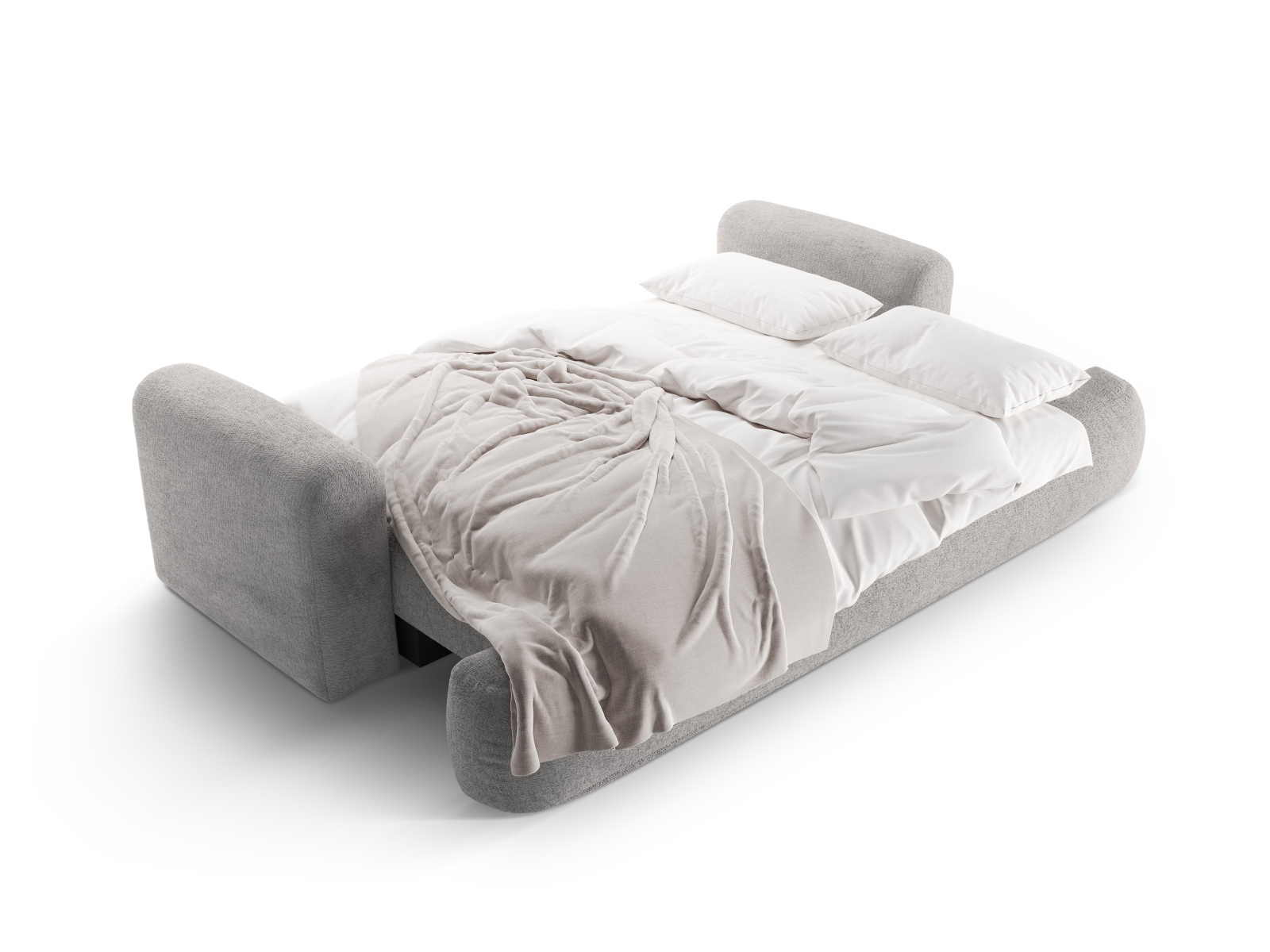Sofa With Bed Function And Box, "Ella", 3 Seats, 253x108x88