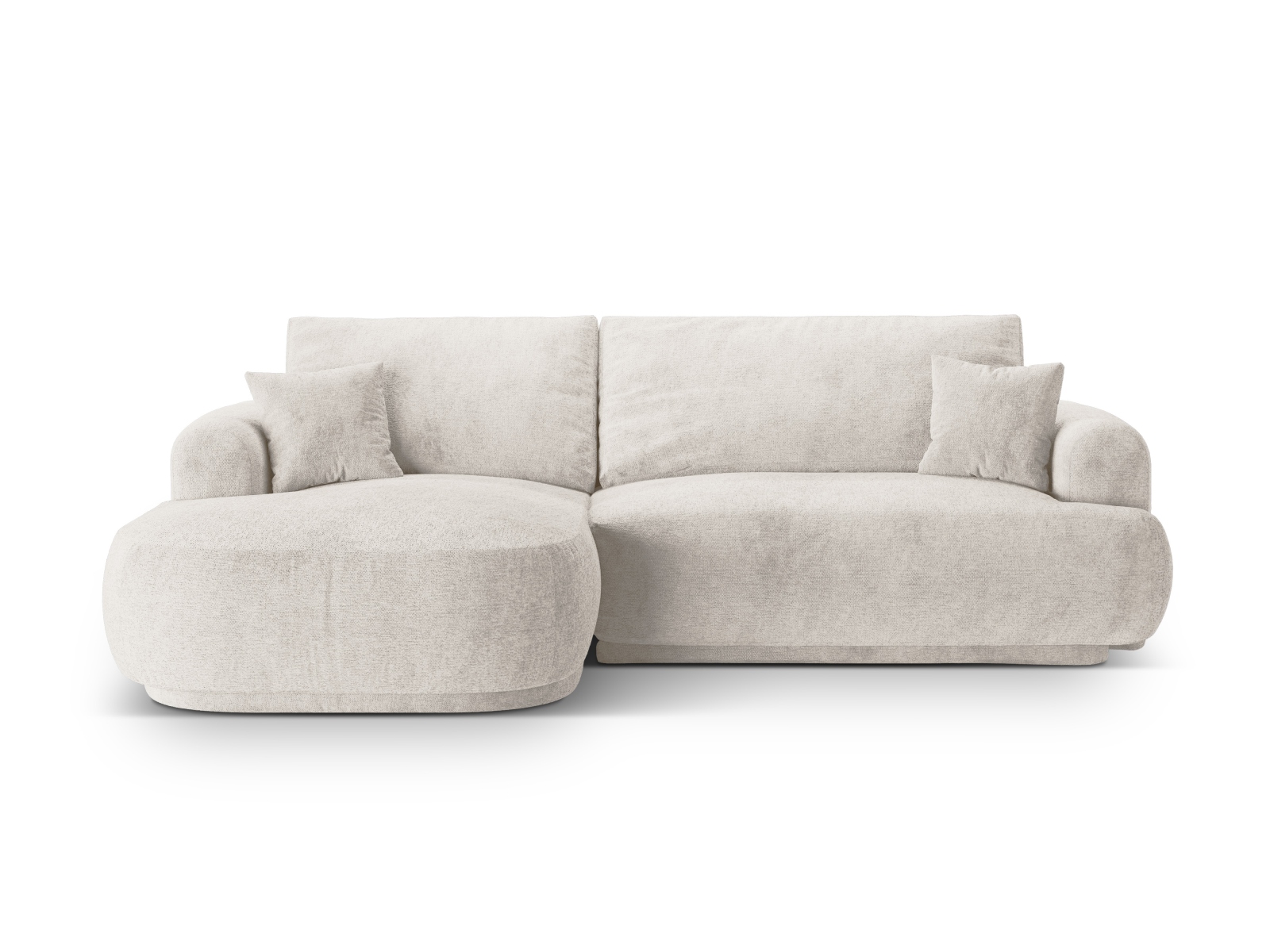 Modular Left Corner Sofa With Bed Function And Box, "Ella", 5 Seats, 271x174x88