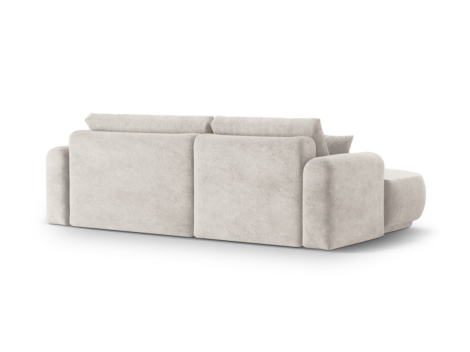 Modular Left Corner Sofa With Bed Function And Box, "Ella", 5 Seats, 271x174x88