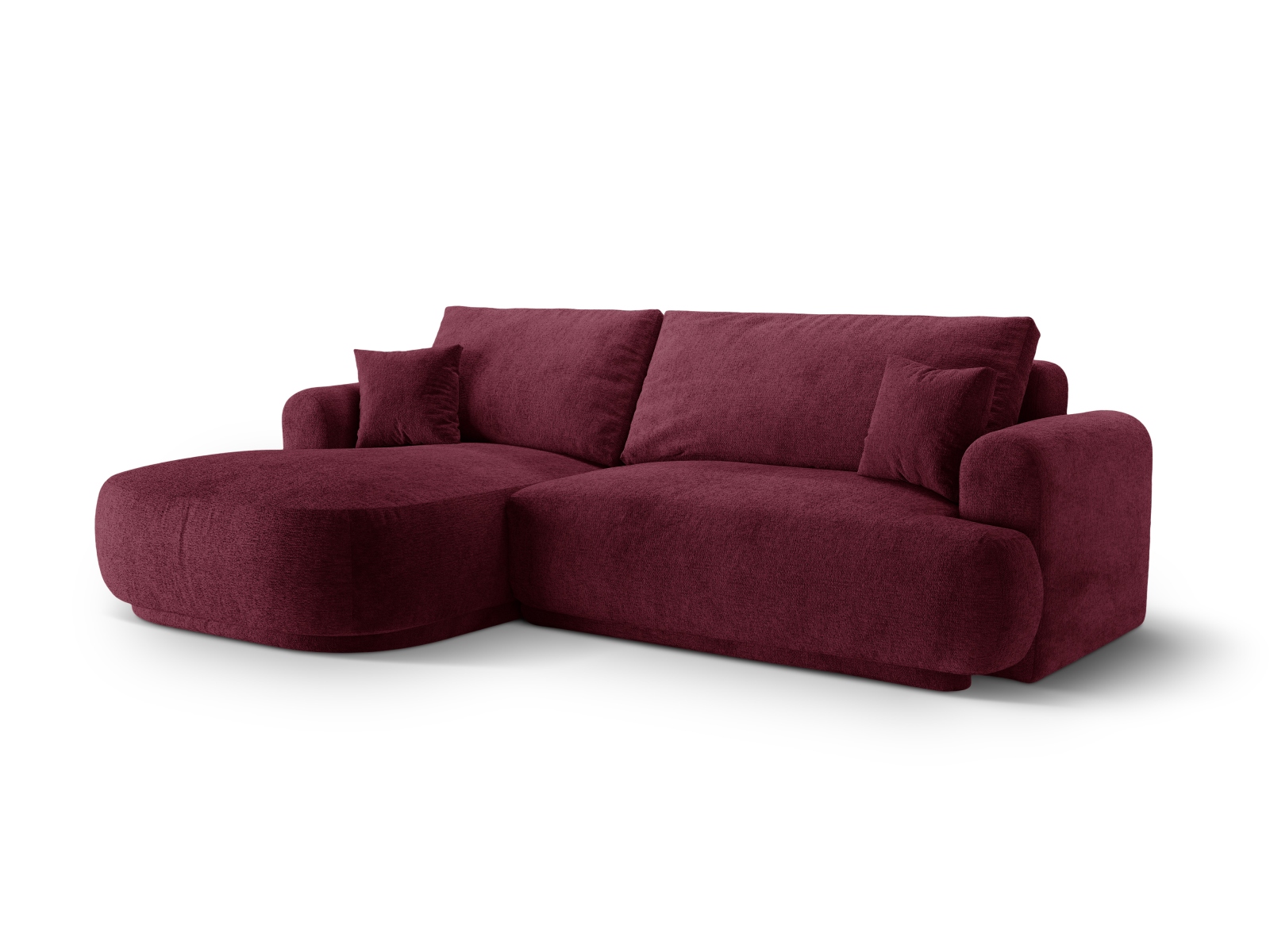 Modular Left Corner Sofa With Bed Function And Box, "Ella", 5 Seats, 271x174x88